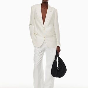 New Agency Linen Blazer